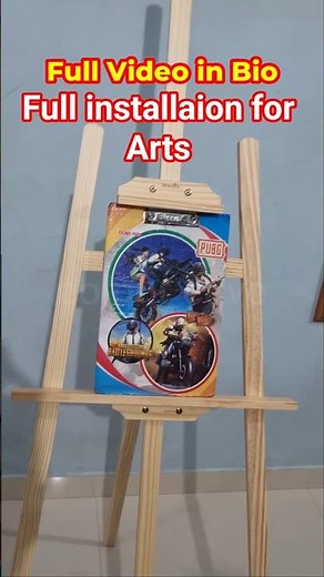 🔧 How to Install a Wooden Easel in 60 Seconds! (Artist Must-Have!)