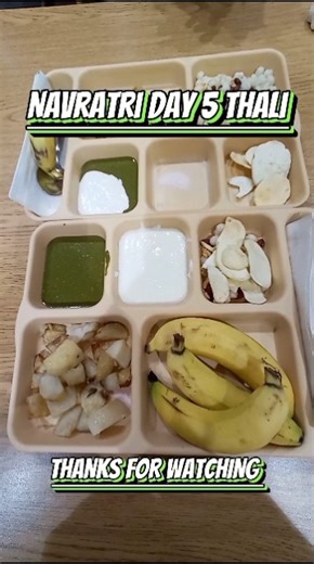 NAVRATRI MEAL DAY 5 #office #food #trending #officelife #officefun #youtube #viral #shorts