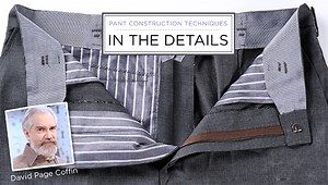 Pant Construction Techniques: In the Details