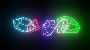 Glowing, Diamond, Jewelry. Free Stock Video