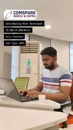 Career | Job Updates | Interview Tips on Instagram: "Comspark is hiring for the Java Spring Boot Developer Role Link 🔗 : https://unstop.com/jobs/java-developer-comspark-group-1597543 #cocobhaiya #jobs #coding #placement #365dayschallenge"
