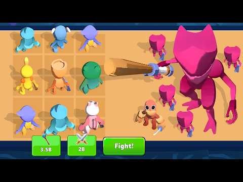 MERGE MONSTER 3D - Merge Master Monster Evolution, New Merge Game