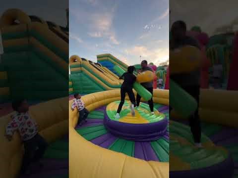 The World's largest Giant inflatables its fun box