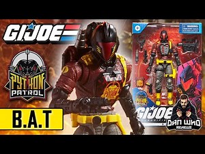 G.I. Joe Classified Series Python Patrol B.A.T. Review
