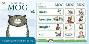 Mog the Forgetful Cat: Word Cards