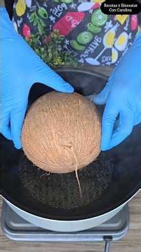 Sabías qué si pones un coco en agua hirviendo... 😱