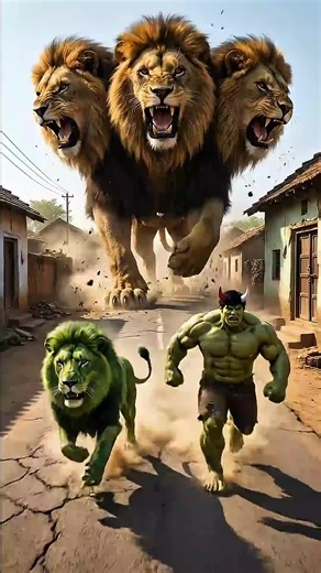 hulk or sheru ki jaan khatre me hai phir jo huaa 🤯😭 #hulk #aihulk