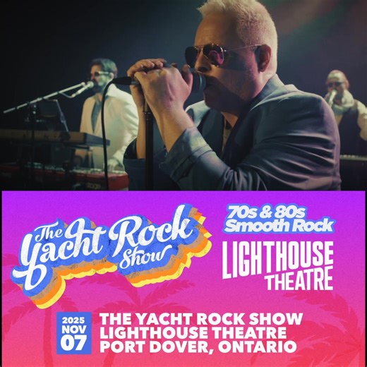 Live on stage: smooth rock sounds of the 70s & 80s, lush harmonies & grooves that defined a generation. #TheYachtRockShow | The Yacht Rock Show