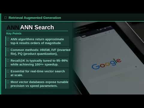 ANN Search for RAG Learning: A Developer's Guide