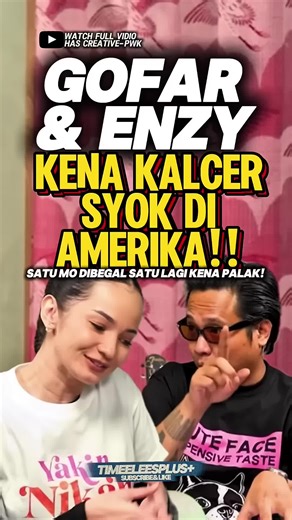 Gofar & Enzy kena kalcer syok di US‼️🤣 #gofarhilman #trending #podcast #viral #enzystoria #fyp #pwk