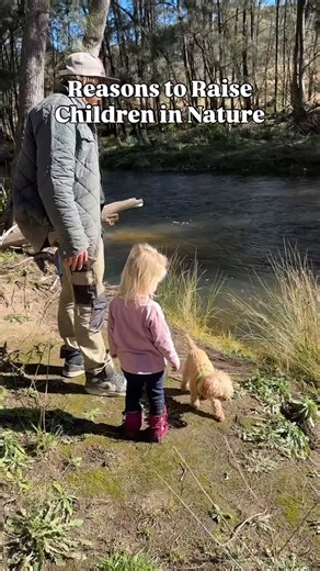 Raising children in nature gives them lessons that cannot be taught in a classroom ✍🏼 When a child spends time with animals they naturally learn empathy and respect. They watch how calm energy creates safety and how gentleness builds trust. The environment around them becomes their teacher and they begin to mirror that stillness within themselves 🌿 | Sarah Cox Coaching