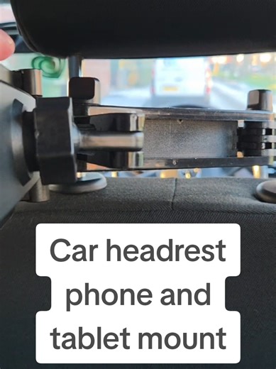 Car Headrest Phone and Tablet Mount for Easy Access