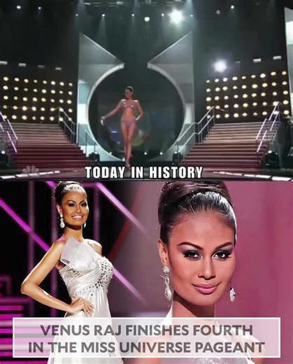 TODAY IN HISTORY: THE DROUGHT-BREAKER! On this day 13 years ago, Venus Raj finished in fourth place at the 59th Miss Universe pageant in Las Vegas. #BbPilipinas #MissUniverse #MissUniverso #MissUniverse2010 #VenusRaj #Pageant #PageantConnexion | Pageant Avenue