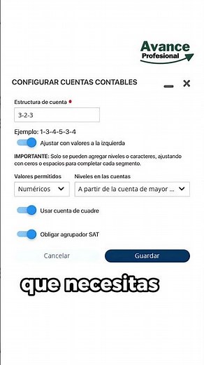 Configura tu catálogo de cuentas en CONTPAQi Contabiliza #contabilidade #contpaqi