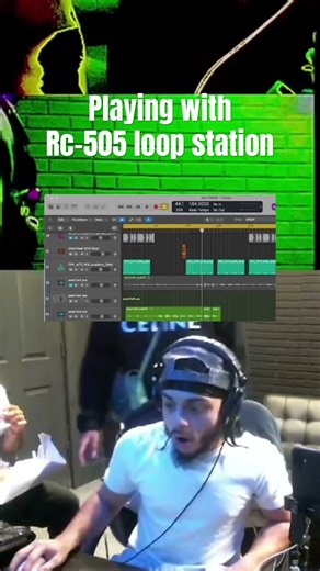 Playing with the loop station RC 505 on my live twitch.com/johnnyseed609 #loopcommunity