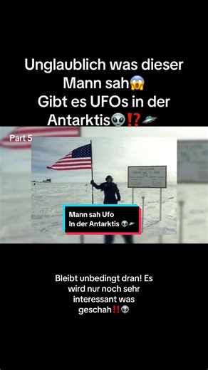 Dieser Mann sah Ufos in der Antarktis 😱 was geschieht bloß mit ihm? #antarktis #ufos #alien #schnee #viral
