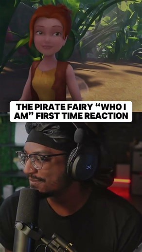 The Pirate Fairy “Who I Am” | First Time Reaction! #tinkerbell #disney #shorts