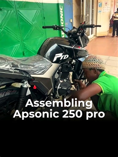 Assembling Apsonic 250 Pro Motorcycle Step-by-Step