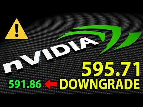 COME SCARICARE E FARE DOWNGRADE CON I DRIVER NVIDIA - TUTORIAL #nvidia #tutorial