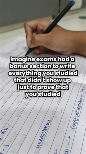 POV: Exams Had a Bonus Section for Everything You Studied 📓😭#studentlife #studentstruggles #medico