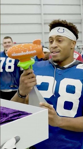 NFL Player Gets SLIMED! | NFL Slimetime #Shorts