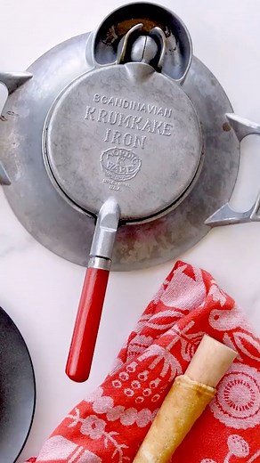 15K views · 647 reactions | Have you made Krumkake before?! Krumkake...