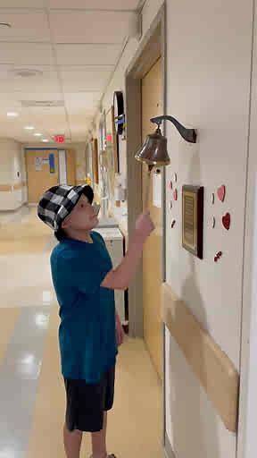 Remy Dumas is an incredible 12-year-old boy with Ewing sarcoma, a pediatric bone cancer affecting his left pelvic bone with limited spread to his lungs. He is the first pediatric patient at Mass General Brigham to receive adaptive radiation treatment on the Ethos machine. This state-of-the-art technology delivered precise, definitive radiation to Remy’s pelvic tumor using a real-time, CT-guided adaptive workflow. During treatment, Remy enjoyed watching Demon Slayer—made possible by a novel audio