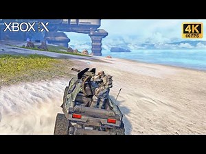 Halo: Combat Evolved - [FULL GAME WALKTHROUGH] - [Series X 4K60FPS GAMEPLAY] - No Commentary