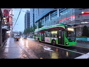 4K Seoul Rain Walk Gasan Digital Complex | Relaxing Rain Ambience