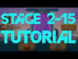 Vergeway Chapter 2 Stage 15 - Lords Mobile | Tutorial How To Clear Stage 2-15