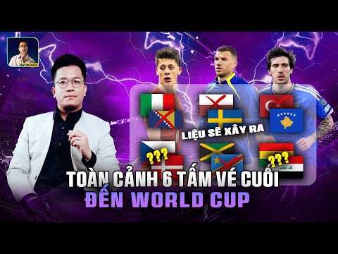 THE LOCKER ROOM | TOÀN CẢNH 6 TẤM VÉ DỰ WORLD CUP CUỐI CÙNG
