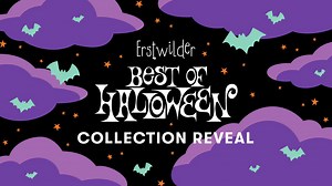 🖤 COLLECTION REVEAL! 🖤 Spines will tingle and bones will chill (okay, perhaps that's dramatic 🤣) as 18 original Erstwilder wearable art accessories return to life in all new colours, ready to add that little bit of extra spell-binding charm to your Halloween outfits. 🎃✨ Watch the video then visit the blog for all the details, extra photography plus info about our enchanting Wall Art design and exclusive Bonus Gift available with this collection! 💀 Best of Halloween launches 12:30pm AEST Tue
