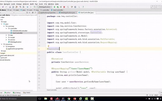 8-3将Spring boot应用打成jar包在服务器上运行