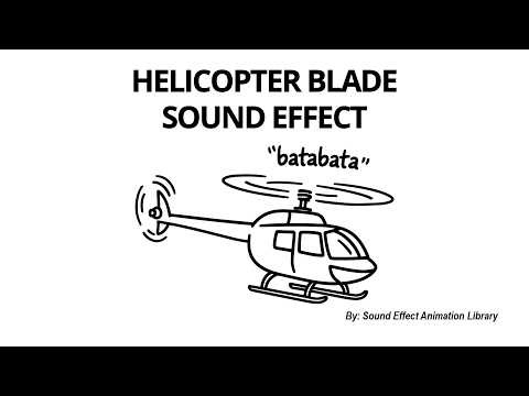 Helicopter Blade Sound Effect - BataBataBata!!! | With Definition