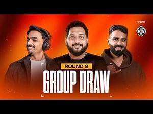ROUND 02 GROUP DRAW LIVE | realme BMPS 2025