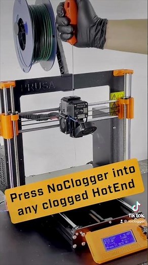 How To Clean out a Clogged Nozzle in Seconds! - NoClogger The Must-Have 3D Printing Tool