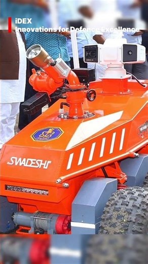 Fire Fighter Robots of Indian Forces #defencenews #indiandefence #drdo #shorts