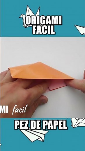 SORPRENDE a tus AMIGOS con este PEZ DE PAPEL | ORIGAMI facil