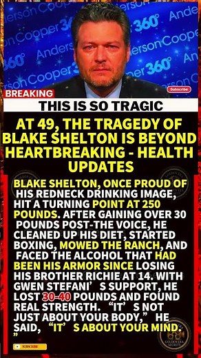 At 49, The Tragedy Of Blake Shelton Is Beyond Heartbreaking - health updates#shorts #viral