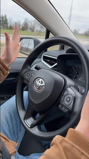 Look, Ma… No Hands! 🙌🚗🤯(Adaptive Cruise Control on 2024 Toyota Corolla)