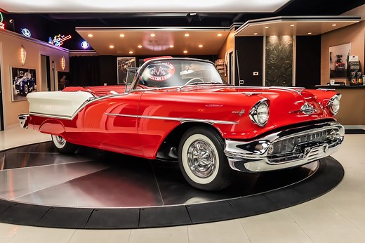 1957 Oldsmobile Super 88 Rocks Red Paint and the Rocket V8, It's Pure American Muscle