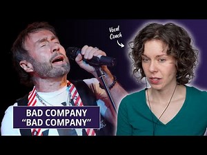 Finally hearing Paul Rodgers and Bad Company! First-time Reaction and Vocal Analysis