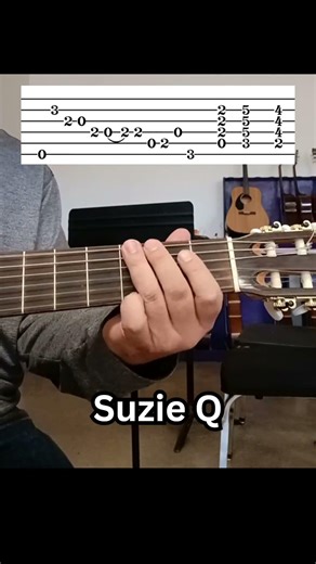Suzie Q Creedence Clearwater Revival Guitar Tutorial