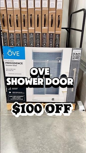 🔥$100 OFF OVE Providence Shower Door at Costco! Limited Time! 🚿#costcofind #showerdoor #dealalert