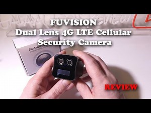 FUVISION Dual Lens 4G LTE Cellular Security Camera (Verizon, AT&T or T-Mobile) REVIEW