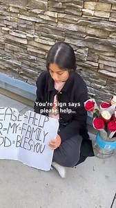 Younger selling Rose. She needs money for food and something eat and helping mother | HappyDay