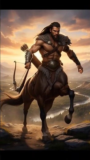 Centaur a Greek Mythological Creature, #aivideo #viral #mythology #centaur #fantasyshorts #aivision