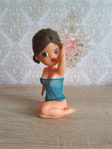 Vintage Doll, Vintage Rubber Doll, Nude Rubber Doll. Doll for Men's Collection. - Etsy