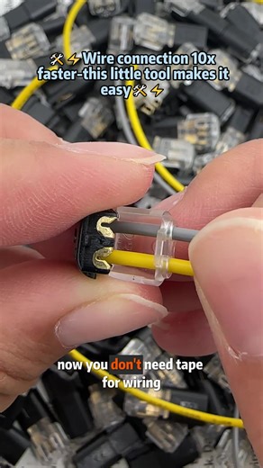 Waterproof Two-Wire Connector: Quick & Easy Wiring Solution