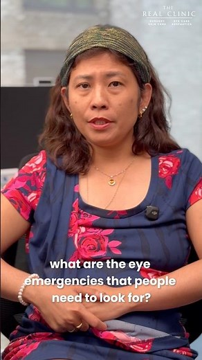 What are the eye emergencies that people need to look for?